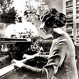 Польская пианистка и клавесинистка Ванда Ландовска (Ванда Ландовская)